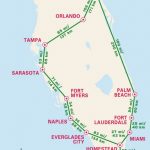 1 Week Florida Road Trip: Miami, The Atlantic Coast, & Orlando   Florida Atlantic Coast Map