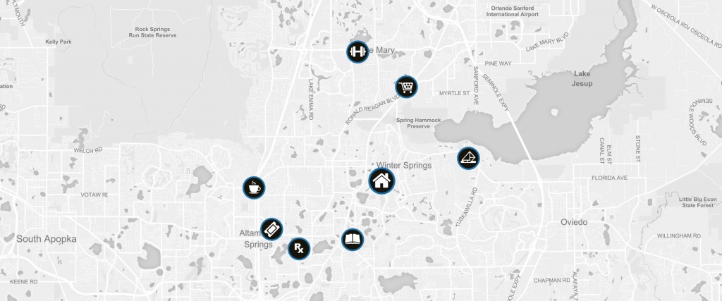 1004 Wolf Trail Casselberry, Fl 32707 | Rp Funding | Florida Mortgages - Casselberry Florida Map