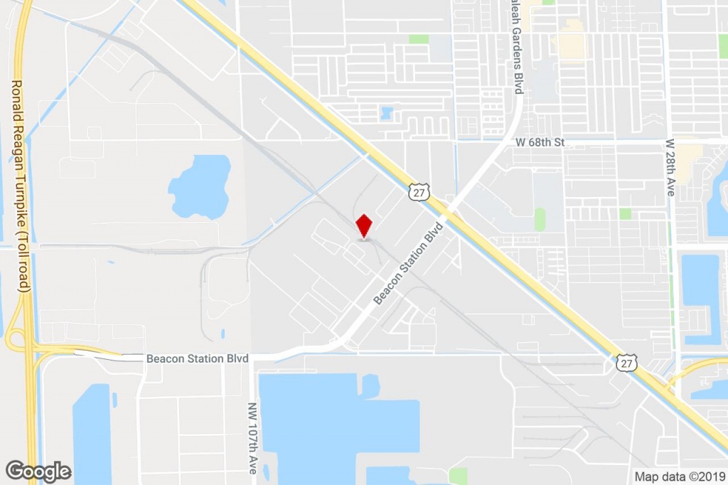 11725 Nw 100Th Rd, Medley, Fl, 33178 - Warehouse Property For Lease - Medley Florida Map