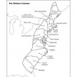 13 Colonies Blank Map Free Printable Pdf Labeled   Map Of The Thirteen Colonies Printable