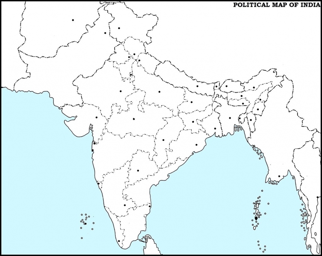 14 Important Maps Of India (Physical And Political Map) – Best Of India! - Physical Map Of India Outline Printable