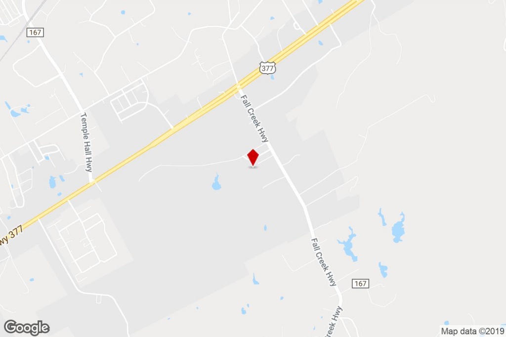 1501 Fall Creek Hwy, Granbury, Tx, 76049 - Commercial Property For - Google Maps Granbury Texas