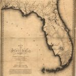 1823, Florida State Map, Florida, United States | Me Likey | Florida   Antique Florida Maps For Sale
