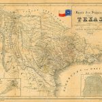 1849 Map Of Texas Old Texas Map, Texas, Map Of Texas, Vintage   Vintage Texas Map Framed