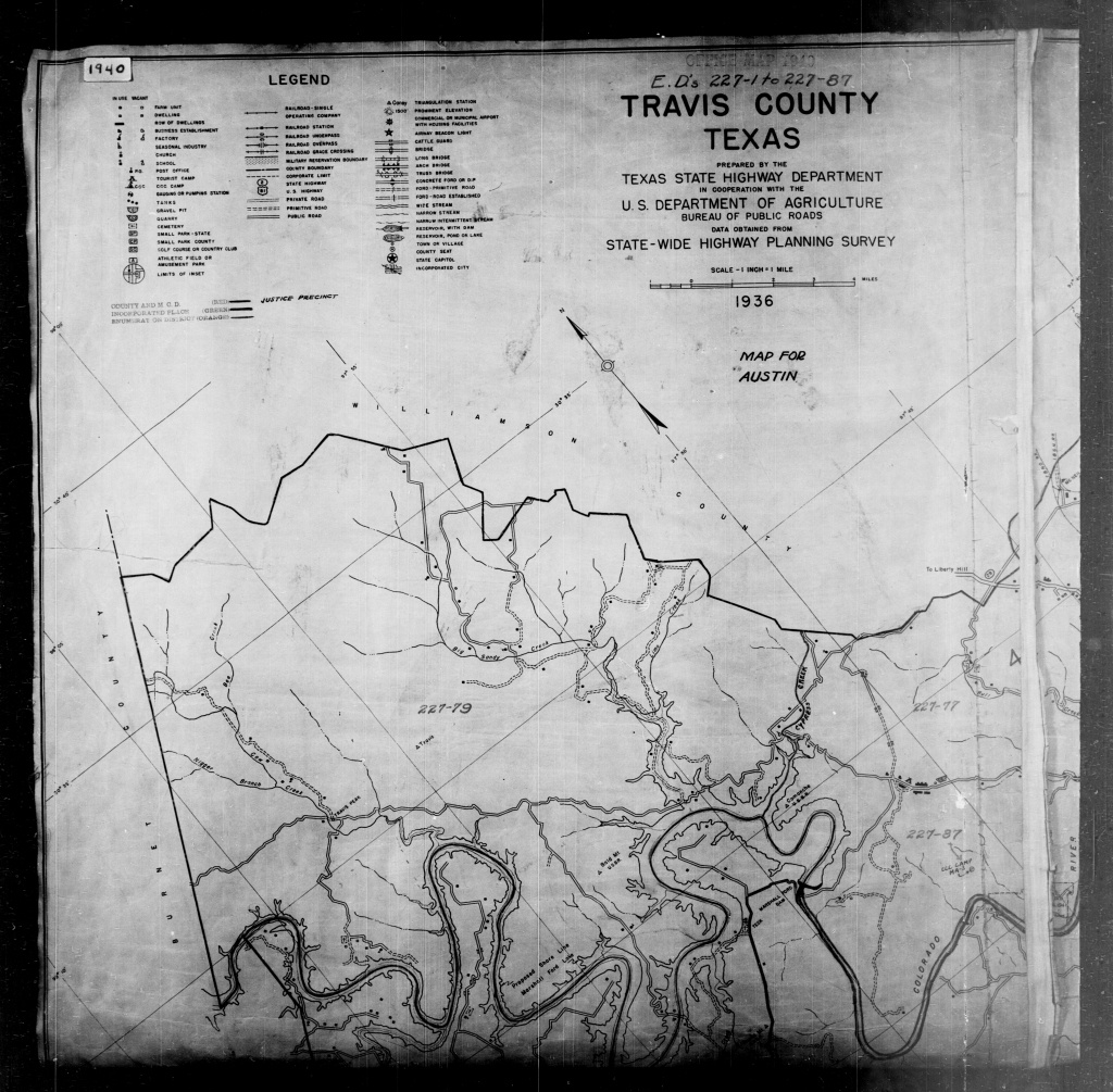 1940 Census Texas Enumeration District Maps - Perry-Castañeda Map - Rusk County Texas Map