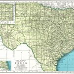 1946 Vintage Texas Map Of Texas State Map Print Gallery Wall Art Map   Vintage Texas Map Framed