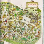 1966 Six Flags Over Texas Map | Yarbrough | Flickr   Six Flags Over Texas Map