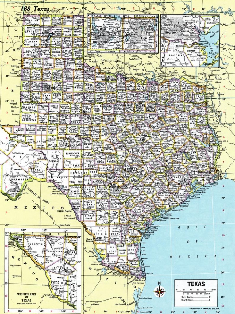 Atlas Map Of Texas