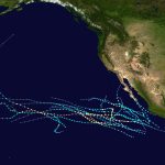2016 Pacific Hurricane Season   Wikipedia   Printable Hurricane Tracking Map 2016