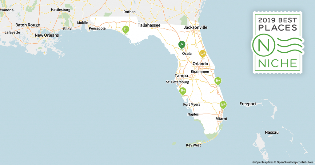 2019 Best Places To Live In Florida - Niche - Lake City Florida Map