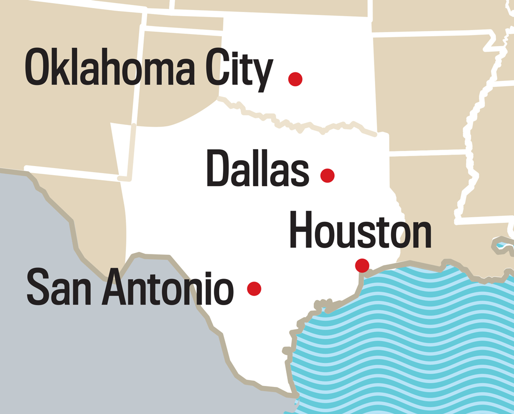 2019 Long Range Weather Forecast For Austin, Tx | Old Farmer&amp;#039;s Almanac - Texas Forecast Map