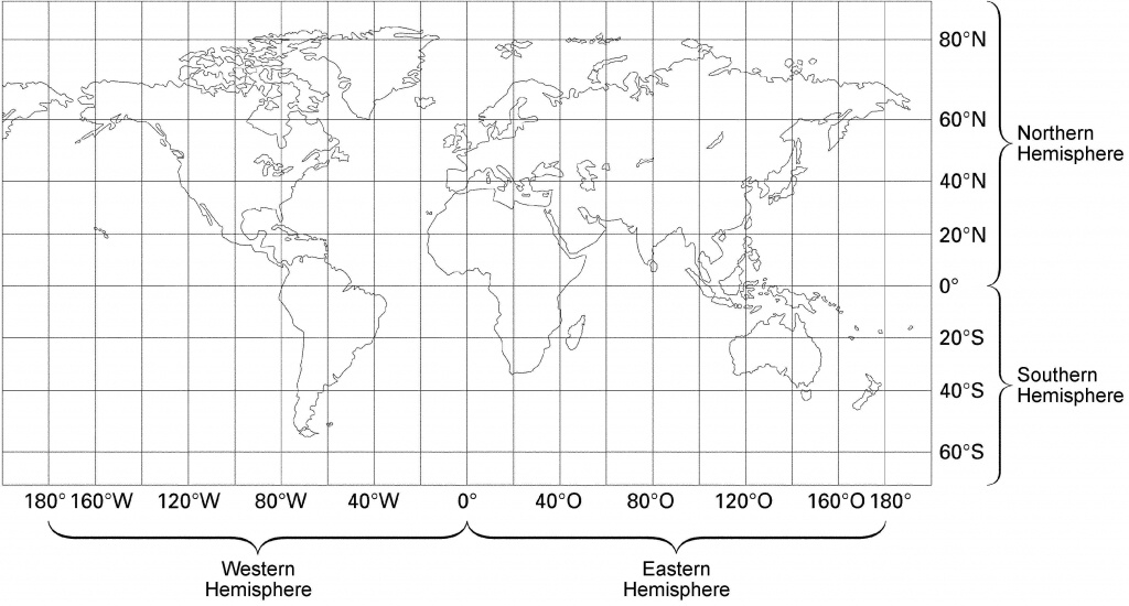 23 World Map With Latitude And Longitude Lines Pictures - Printable World Map With Latitude And Longitude