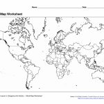 38 Free Printable Blank Continent Maps | Kittybabylove   Free Printable Map Worksheets