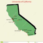 3D Map Of University Of California Campuses Stock Illustration   Where Is Santa Cruz California On The Map