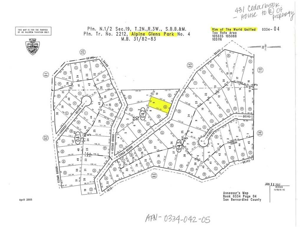 5 Cedarbrook Drive Twin Peaks Ca 92391 Homes For Sale Ladera Ranch - Twin Peaks California Map