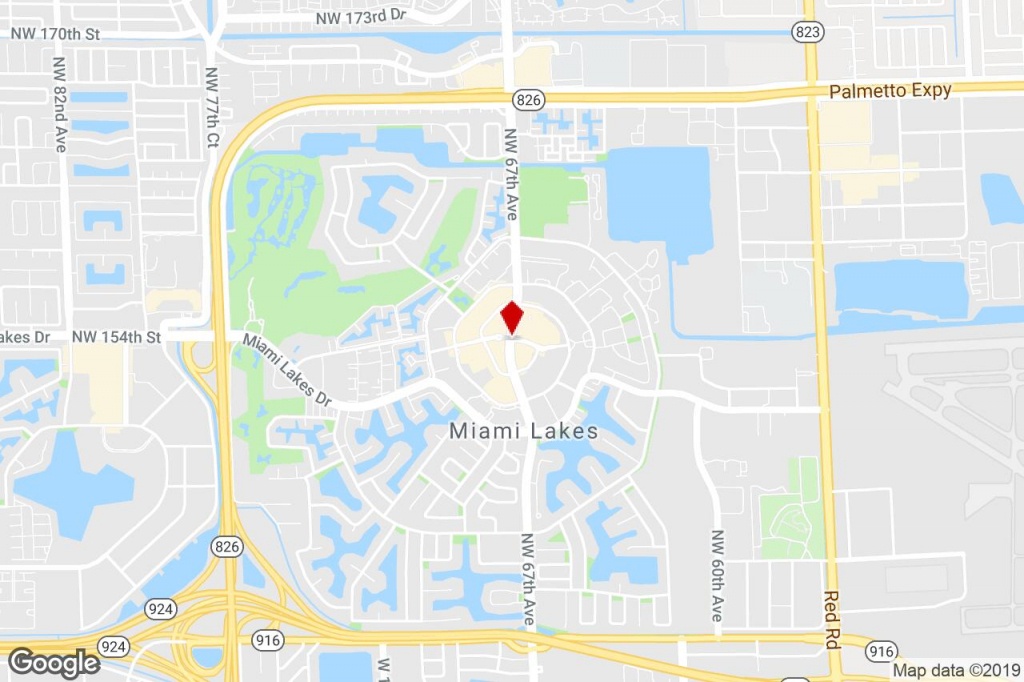 5801 Nw 151 Street, Miami Lakes, Fl, 33014 - Office Condo Property - Miami Lakes Florida Map