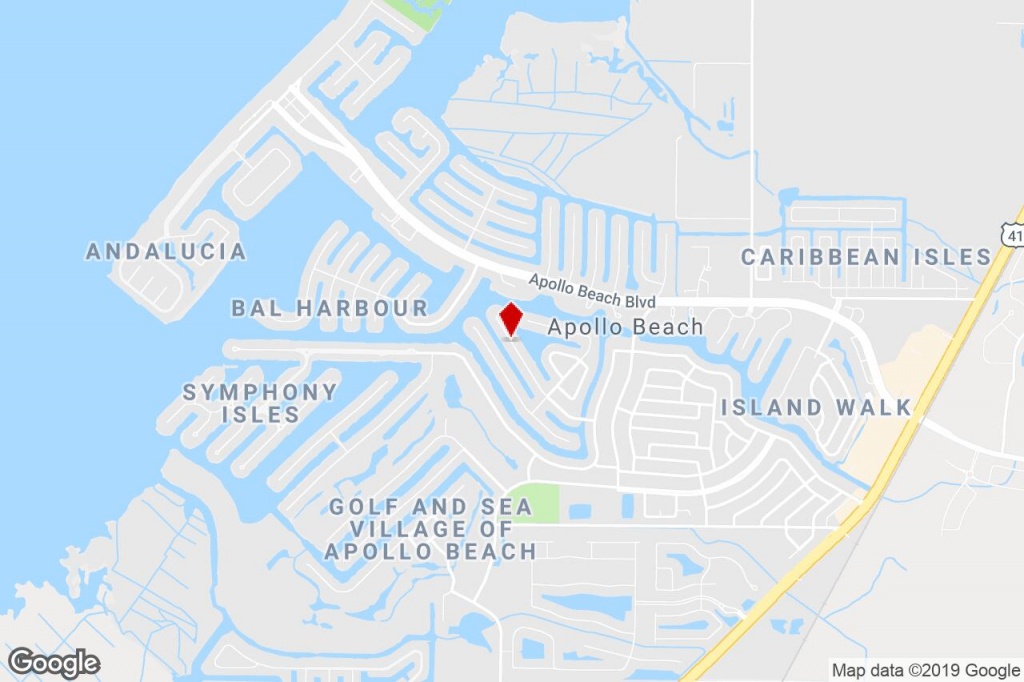 768 Gran Kaymen Way, Apollo Beach, Fl, 33572 - Multifamily (Land - Map Of Florida Showing Apollo Beach