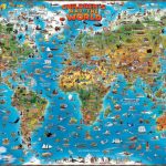 81V0Puzjufl Children S Map Of The World 3   World Wide Maps   Children&#039;s Map Of The World Printable