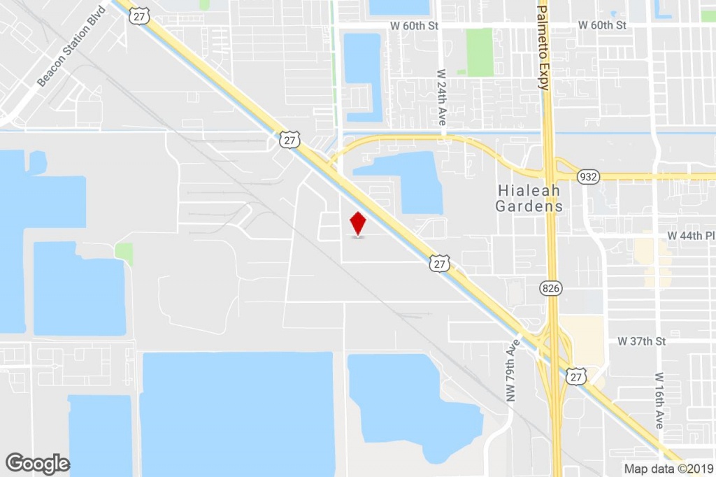 9800 Nw 87Th Ave, Medley, Fl, 33178 - Distribution Property For Sale - Medley Florida Map