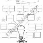 A Blank Useful Mind Map For Any Topic | Fourth Grade | Mind Map   Blank Mind Map Template Printable