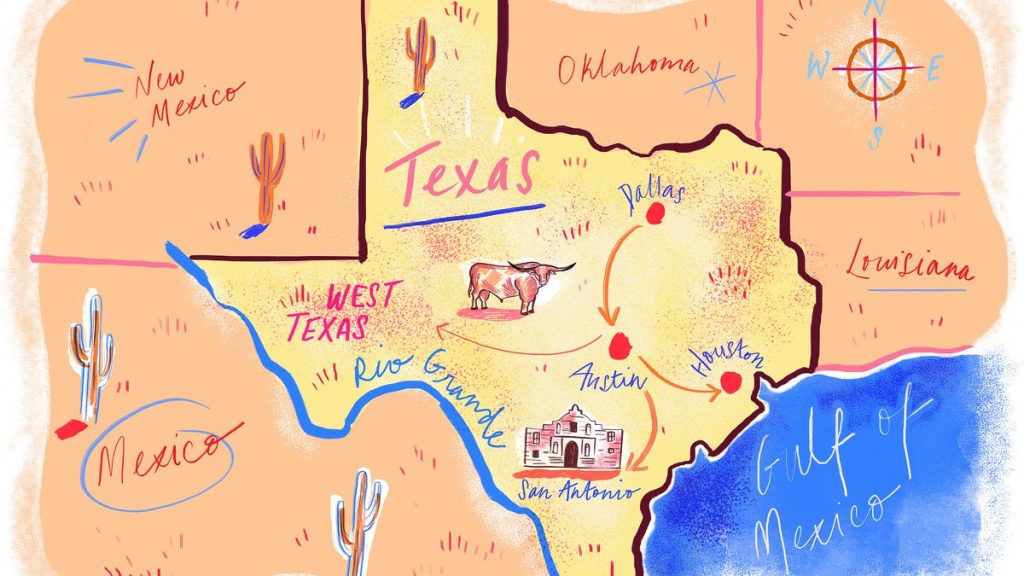 Texas Bbq Trail Map | Free Printable Maps