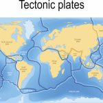 A Map Of Tectonic Plates And Their Boundaries   World Map Tectonic Plates Printable