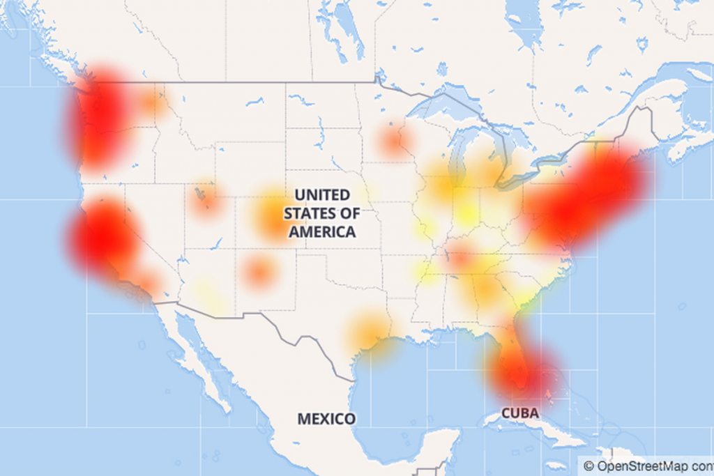 A Nationwide Comcast Landline Outage Is Affecting Thousands Of - Xfinity Coverage Map Florida