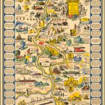 A Romance Map Of The Niagara Frontier   Barry Lawrence Ruderman   Printable Map Of Niagara On The Lake