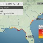 Accuweather On Twitter: "a Significant Amount Of Water Will Be   Mexico Beach Florida Map