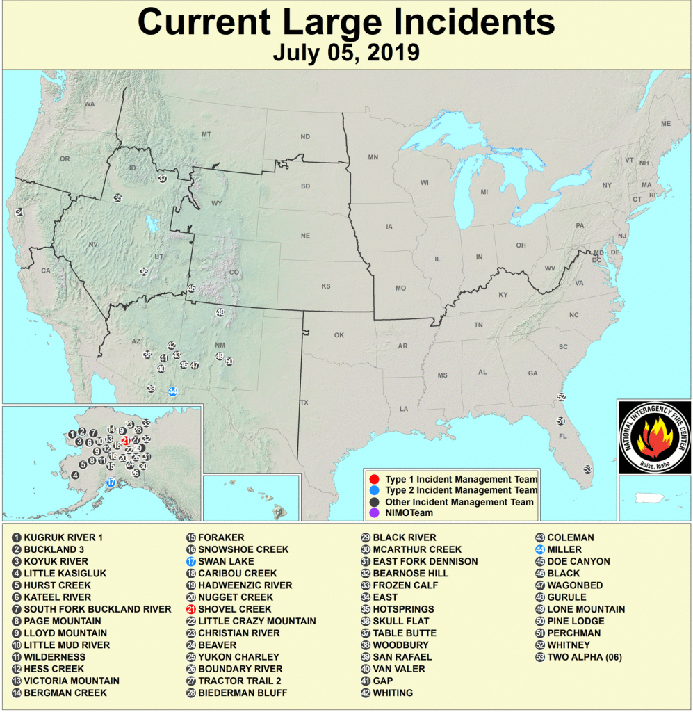 Active Fire Mapping Program - California Mountain Fire Map