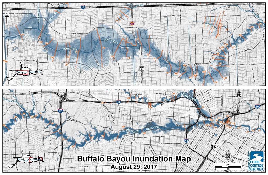 Addicks And Barker Potential Flood Maps - Barker Texas Map