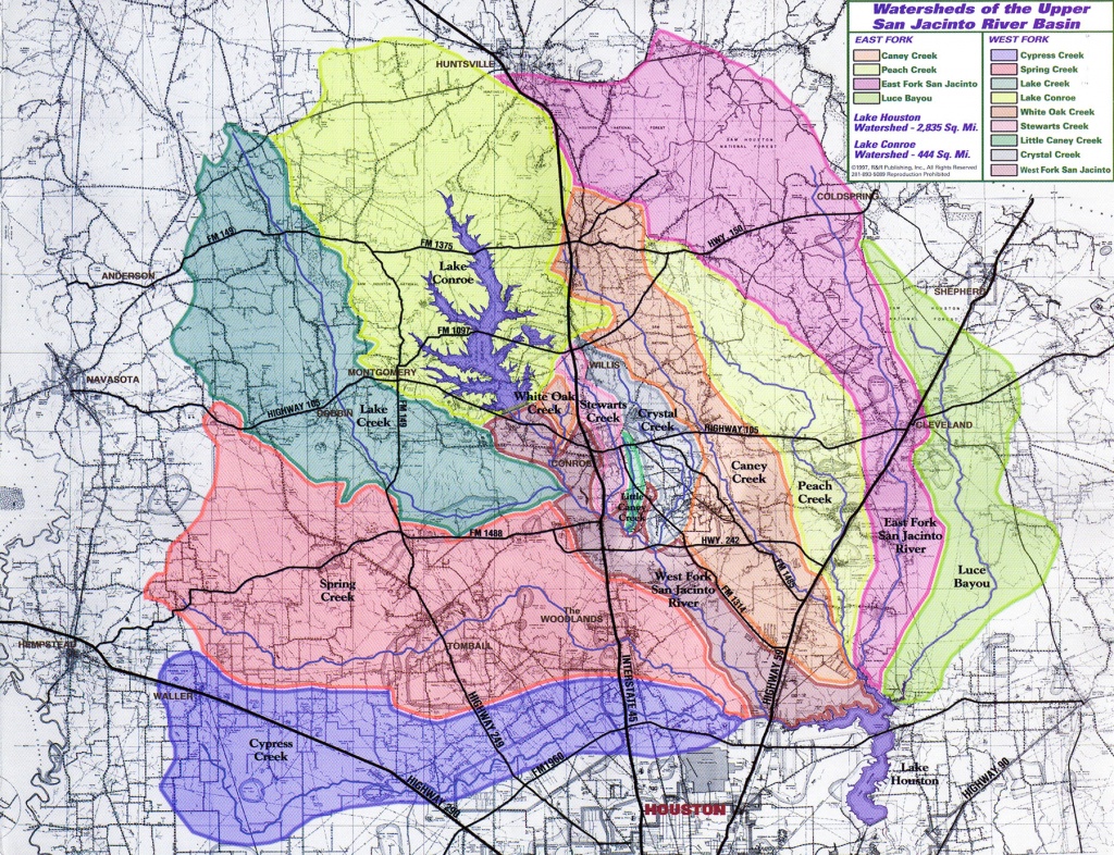 Additional Heavy Rainfall Expected In Montgomery County; Precautions - Conroe Texas Flooding Map