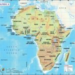 Africa Map, Map Of Africa, History And Popular Attraction In Africa   Printable Map Of Africa With Countries And Capitals