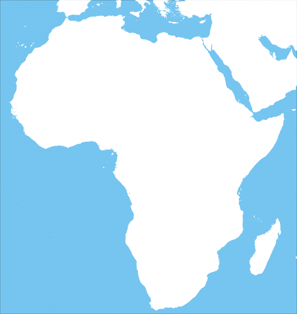 Africa – Printable Maps –Freeworldmaps - Printable Blank Map Of Africa