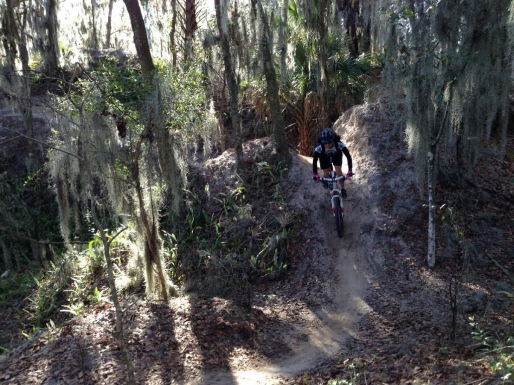 Alafia River State Park Mountain Bike Trail In Brandon, Florida - Florida Mountain Bike Trails Map