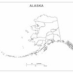 Alaska Blank Map   Printable Map Of Alaska