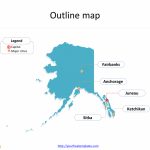 Alaska Maps Online Powerpoint Templates   Free Powerpoint Templates   Free Printable Map Of Alaska