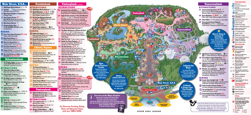 All Walt Disney World Resort Theme Park Maps | Meet The Magic - Walt Disney World Printable Maps