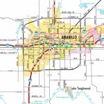 Amarillo Road Map   Printable Map Of Amarillo Tx
