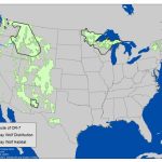 America's Gray Wolves: A Long Road To Recovery   Wolves In California Map