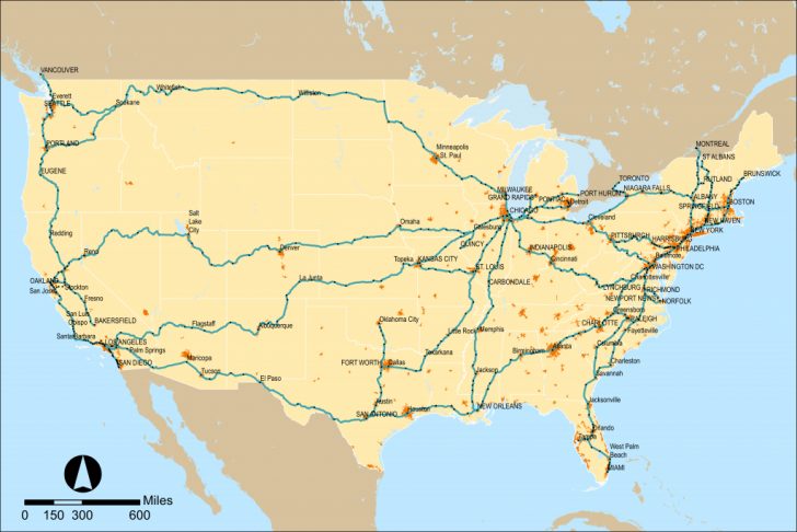 Amtrak Train Map California