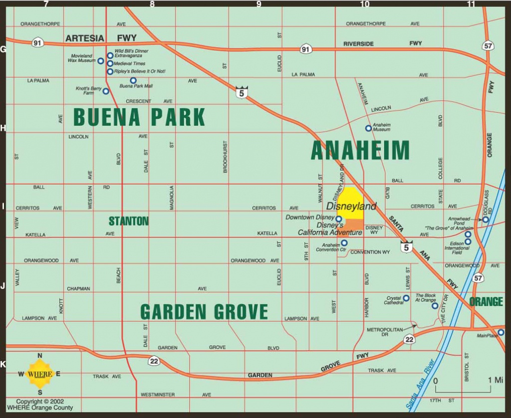 Anaheim California Map - Anaheim California Google Maps
