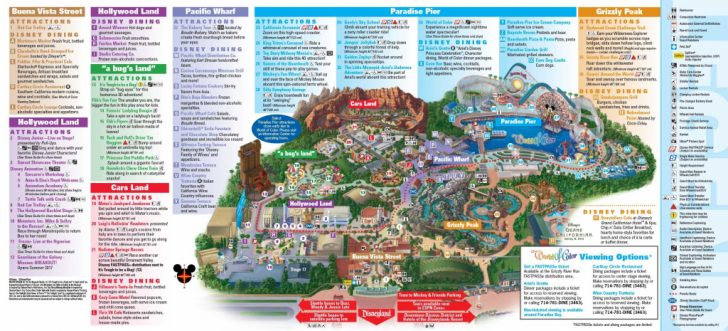 Disneyland California Map