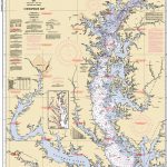 Anchorages Along The Chesapeake Bay   Printable Map Of Chesapeake Bay