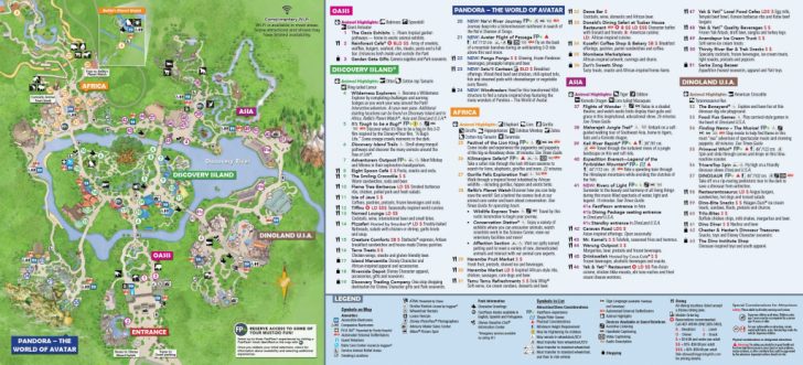 Animal Kingdom Florida Map