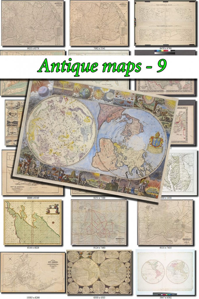 Antique Maps-9 Collection Of 130 Large Size Images Printable Old - Printable Old Maps