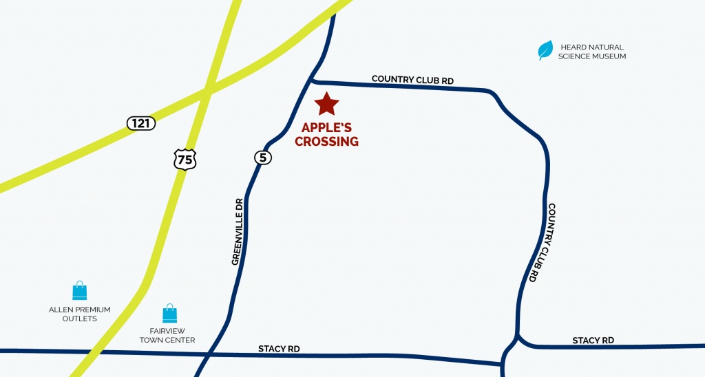 Apple&amp;#039;s Crossing In Fairview, Txnormandy Homes - Fairview Texas Map