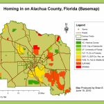 Applications In Gis   Rood: Week 6: Homing In On Alachua County, Fl   Florida Census Tract Map