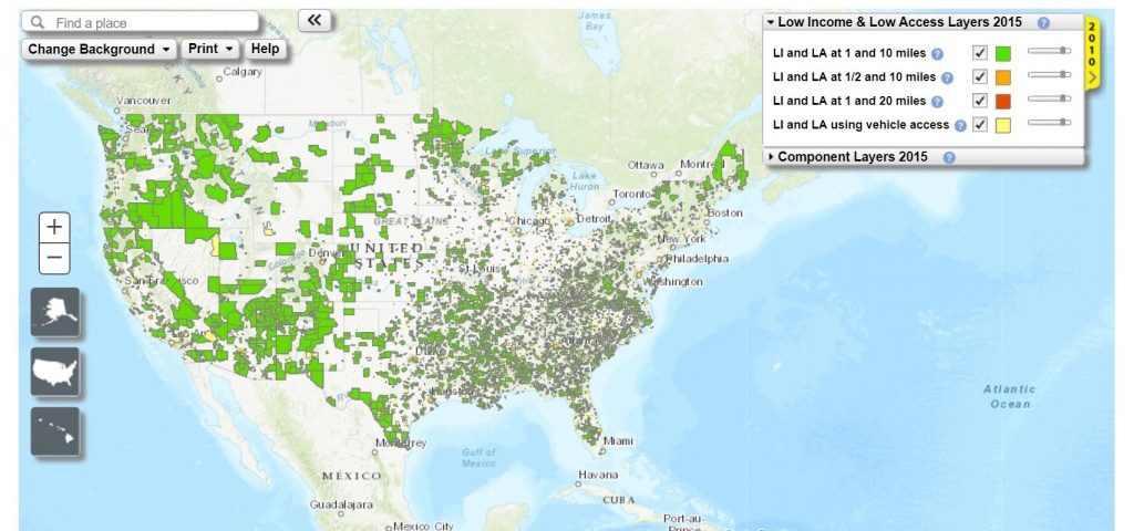 Are Food Deserts Causing The Decline Of Home Cooking In The Us? - Food Desert Map California