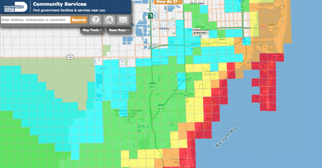 Map Of Florida Evacuation Zones